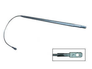 Parking Brake cable, for LHD (Left Hand Drive) cars. Porsche 356 B - 64424025 - 52042446