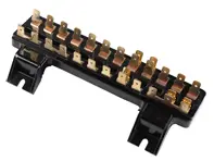 Fuse box, 12 fuse. Porsche 914 - 91461231510, 311937511D, 8199300500 - 914-612-315-10