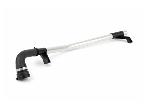 Radiator coolant hose, lower. Porsche 958 Cayenne 3.6L 2011-18 - 95810640211, 95810640210