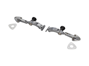 Handgreepset voor een kwartruitopening achter. Porsche 911/912 1965-77 - 90154304121, 90154304221 - 90154304121L, 1685250470, 90154304121R, 1685250480