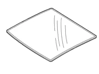 Cristal superior Targa. Porsche 996 / 997 Targa - 99656232900, 99756232901, 99656232901, 99756232900