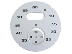 Quadrante strumento crono sport, Silver. Porsche 997 / 991 / Boxster / Cayman / Panamera - 97641997011 - F97 641 997 011, F97641997011