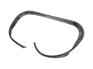 发动机舱密封件后部。保时捷 993 导轨类型 - 99350432501, 99350432507