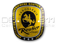 Distintivo Reutter, dal 1955 al 1961, euro. Porsche 356 - PSP72300600