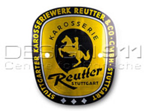 Reutter Badge, 1955 to 1961, Euro. Porsche 356 - PSP72300600