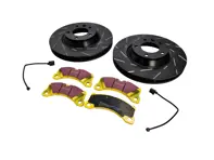 Set di dischi e pastiglie freno sportivi ANTERIORI. Porsche 958 Cayenne 3.0L Diesel / 958 Cayenne 3.6L Benzina - 95535140151, 95535140251, 95835193930, 95861236500
