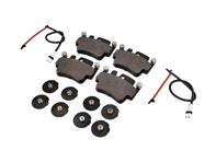 REAR Brake pads, sensors, shims kit Porsche 996 Turbo / 996 C4S Brembo - 99635208602, 99635208600, 99661236501, 99635294903, 99635294904BRE, 99635294904