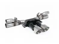 Silenziatore posteriore Milltek Sports Bypass, finiture in titanio spazzolato GT-100. Porsche 991.2 GT3 / GT3 RS 2018-20 - 99711102792, 99711102799, 99711102790 - SSXPO197