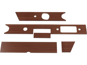 木质仪表盘盖套装。保时捷 911 1965-68 LHD（左舵）汽车 - 90155204130