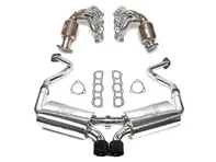 排气运动性能套件。保时捷 981 Boxster / 981C Cayman - 98111192101, 98111192201, 98111192104, 98111192204, 98111122101, 98111123100, 98111123100, 98111132100, 98111142100, 98111143100, 98111122201, 98111123200, 98111132200, 98111142200