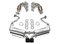 Paquete de rendimiento deportivo de escape. Porsche 981 Boxster / 981C Caimán - 98111192101, 98111192201, 98111192104, 98111192204, 98111122101, 98111123100, 98111123100, 98111132100, 98111142100, 98111143100, 98111122201, 98111123200, 98111132200, 98111142200