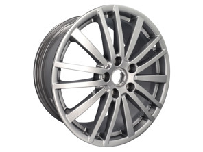 Front 20-inch Panamera Design alloy wheel, Brilliant chrome finish. Porsche 971 Panamera - 971601025CK88Z, 971601025C88Z, 971601025CK, 971601025C, 971601025J, 971601025J88Z