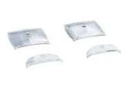 Fog lamp insert kit. Porsche 964 - 96463141600, 96463141500, 96463141701, 96463141700