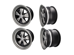 Cerchi in lega da 17" stile 548 Fuchs Split Rim RSR Style per auto Porsche - 548S01709050, 548S01711040