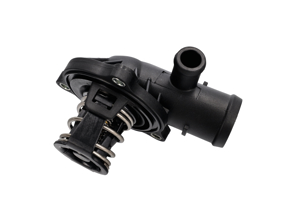 Carcasa del termostato de la bomba de agua con inserto y junta. Porsche 957 Cayenne Diésel - 95510603200