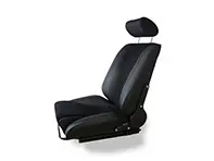 Sitze im S-Stil für Retro-Backdates Schwarz. Porsche 964 - 964SET002