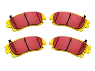 Pastiglie freno EBC GIALLE 'Fast Road' POSTERIORI. Porsche 95B Macan 2.0ltr / Macan Diesel - PAB698451, 4G0698451A, 9A769845100 - DP42082R