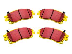 Pastiglie freno EBC GIALLE 'Fast Road' POSTERIORI. Porsche 95B Macan GTS / Macan turbo - 5B698151C, 97035194904, 95B698151BB - DP42204R