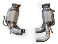 Sports exhaust catalytic converter with GPF Porsche 991.2 - P0.014.C01