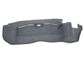 Rear luggage compartment lining, in Grey. Porsche 986 Boxster >>2000 - 98655104502C10
