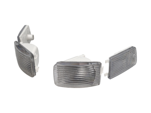 Clear Indicator unit kit Front. Porsche 964 - 96463199901, 96463140502, 96463140602, 96463140900, 96463141000 - LI.005.001