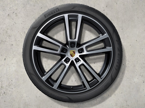 22' Cayenne Sport Design alloy wheels and summer tyres Original Porsche - 9Y0044643P