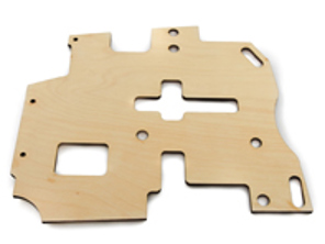 Pedal floor board LHD, Left. Porsche 964 / 993 - 8871, 99355106300, 96455160100