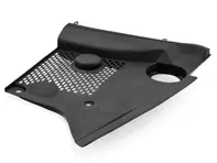 Tapa de la carcasa del filtro de polen, negra. Porsche 996 / 986 Boxster - 9965725610201C, 9965725620201C, 9965725670101C, 99907314301, 99907314309, 99950009200, 99959004540