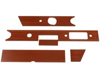 Set di finiture per cruscotto in stile legno LHD. Porsche 911 1964-65 - 90155204120 - 1689813110