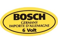 Adesivo '6 Volt' per Porsche 356 - PCG70100800