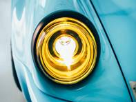 Set di fari a LED con riflettore giallo e lente trasparente LHD. Porsche 911 / 964 - 91163111302, 91163102400, 91163111300