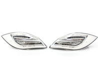 Intermitentes traseros LED, lentes All Clear y base cromada. Porsche 987 MKII / 987C MKII - 98763142703, 98763142803