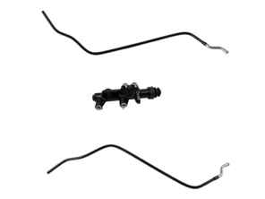 FTE brake master cylinder and connecting line kit LHD. Porsche 911 / 912 / 914 - PCG35506100, 90135506100, PCG35506300, 90135506300, 91435506300, PCG35506310, 90135501200