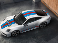 Martini Racing Design motor sports decorative sticker set. Porsche 992 Turbo - 992044802046