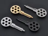 Blank key 917 style. Porsche 911 - 91453190310, 91153890300, 94453804101