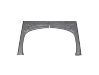 Estante del motor (2 piezas). Porsche 356B / 356C - 64450108107, PP137, P137