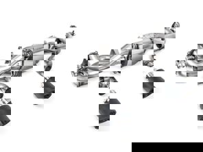 Échappement sport Milltek avec filtre à particules inversé et garnitures en carbone. Porsche 718 Cayman GT4 / Boxster GTS 4.0 L - 982251053F, 982251053H, 982251053K, 982251053E - SSXPO169