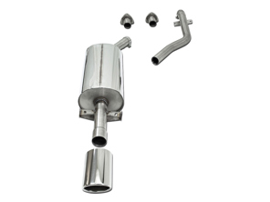 运动型后消音器 - 适用于保时捷 944 2.5 升 M44-01 至 M44-10 CARGRAPHIC N-GT - 94411108301