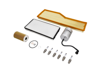Kit de servicio de motor: filtros de aire, combustible y aceite, bujías y más - para Porsche 996-1 Carrera 2 3.4L 1998-2001 - 99610722552, 99610722553, 99610731351, 0PB115499A, 99611025301, 90012310630, 99611013152, 99657221901, 99657221902, 99757121901, 99757121902, 99657121903, 99757121900, 99917020791