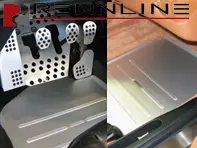 Rennline baanmattenset. Bestuurder & Passagierszijde. Porsche 996 / 997 / Boxster / Kaaiman - TM0809