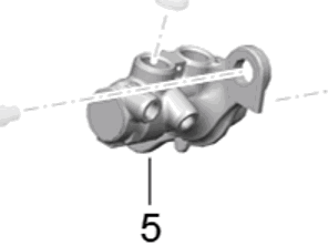 Pompa freno. Porsche 95B Macan - 4M0611021D, PMN237