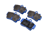 Pastillas de freno EBC Blue NDX RACE Delanteras Porsche 986 Boxster / 987 Boxster / 987C Cayman - 99635293903, 98635293910, 98635293911 - DP51207NDX