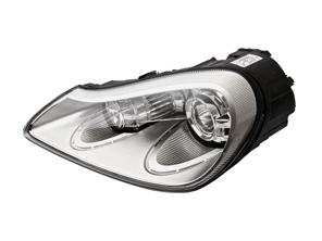 Fari anteriori standard. Auto Porsche 957 Cayenne LHD (guida a sinistra) - 95563117301, 9556317401, 95563117302, 9556317402, 958941029C, 958941030C - 958941029C, 958941030C