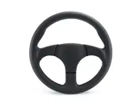 Sports Steering Wheel in BLACK Leather (without airbag). Porsche 944 / 968 - 968347084008YR