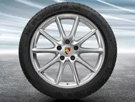 20' Cayenne Design Alloy Wheels & Winter Tyres Original Porsche - 9Y0044600B, 9Y0044610B