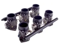 Fuel injection throttle body kit with plenum adapters. Porsche 964 - TBK.PO.964.42.P, TBK.PO.964.48.P