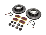 Pack Disques de Frein ARRIERE Sport EBC Plaquettes de Frein Porsche 997 C4S 3.8L - 99635240104BRE, DP41208R, 99661236501, 99635208600, 99635208602, 1663201107, 99635240103, 99635240104, 99635240105, 99635293903, 98635293910, 98635293911, 99635293900, 99635293902, 96435209600, 99635208601, 96435209601
