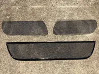 Juego completo de rejilla de alambre para parachoques delantero. Porsche 997 Gen 1