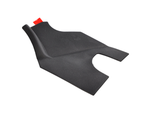 A-Säulen-/Kotflügelendstückverkleidung - Schwarz. Porsche 981/718 (982) Boxster & Cayman / 991 Carrera & Turbo & GT3 - 991555747001E0, 991555748001E0