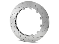 Rotor de disco de freno flotante de repuesto de 318 mm x 28 mm, PFC Direct Drive V3, disco Slotted Road. - 318.28.0061.451, 318.28.0061.461